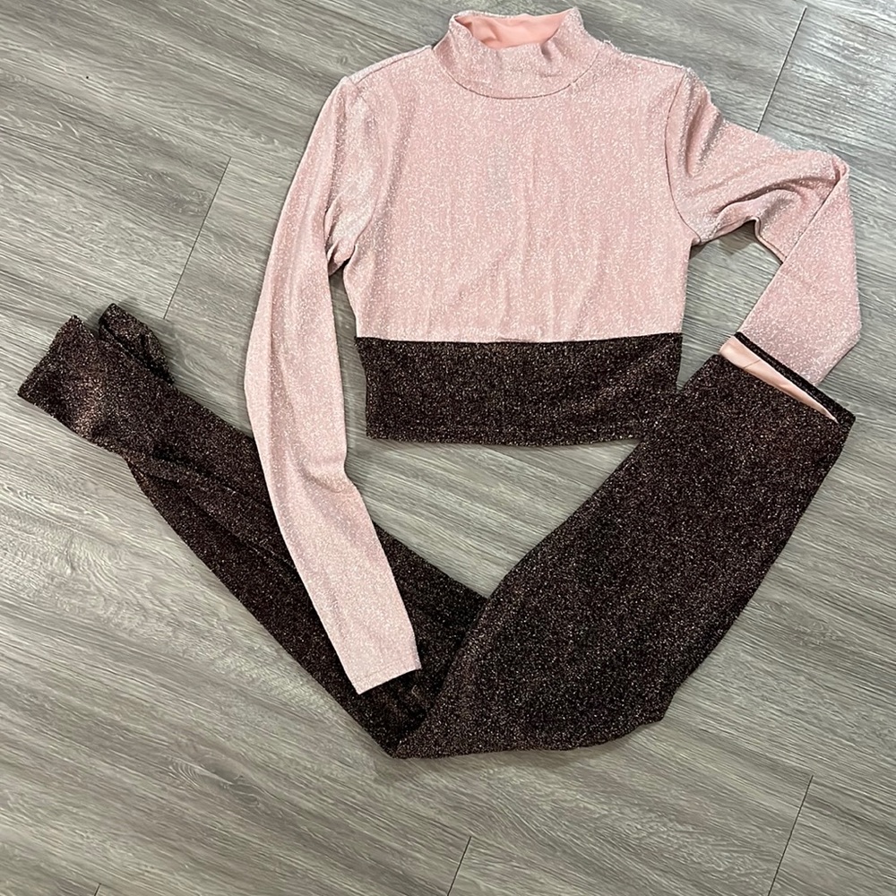SET | legging & crop top